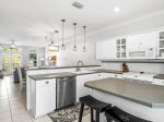 Updated kitchen in this open concept townhome 2nd floor